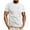 mens shirts-White, variant on Homenesgenics Mens Shirts Men Tops T Shirts for Man Man Solid-Color Casual Elastic Sports Short Sleeve Round-Neck Top Blue XL
