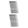 thumbnail image 2 of Matsuzay Cable de de 12*150mm, cable de almacenamiento, cable de datos de computadora, cable de alimentación, cable de amarre, Color aleatorio Negro 10 piezas 2piezas, 2 of 6