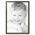 thumbnail image 2 of ArtToFrames 26" x 37" Black Panel With Silver Lip Picture Frame, 26x37 inch Multi Wood Poster Frame (WOM-5093),  Pack, 2 of 7