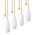 thumbnail image 2 of 8 Pieces Ceiling Fan Chain Pulls Wooden Pull Chain Extension Pull Chain for Ceiling Light Lamp Fan Chain, 2 of 7