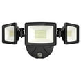 thumbnail image 2 of Onforu 50W LED Dusk to Dawn Security Lights, 5000LM Exterior Flood Lights, IP65 Waterproof Outdoor 3 Adjustable Heads Security Lights Fixture, 5000K Daylight White Floodlights for Garage, Pa, 2 of 3