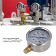 thumbnail image 4 of Medidor De Presión De Dial De 2,5 Pulgadas, Llenado De Glicerol 0-3000 Psi Manómetro Lleno De Líquido IP67 Accesorio De Latón Impermeable Para Pruebas De Aceite De Aire Y Agua, 4 of 7