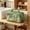 Green-GN, variant on MMJ Mesh Travel Toiletry Bag Large Capacity with Handle Portable Cosmetic Organizer for Home Gym 9.8x4.7x4.3in