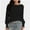 Black, variant on Long Sleeve Tops for Women Fashion T Shirts for Women Crewneck Casual Loose Shirts Basic Tee