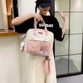 thumbnail image 1 of Bolsa Mochila de hombro Kawaii Mochila de estudiante japonés Bolso bandolera (Rosa) JShteea Para Estrenar, 1 of 9