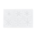 thumbnail image 1 of Naiovety Molde de silicona para copos de nieve, 6 cavidades para el hogar, la Oficina, el comedor, el Hotel, fiestas, vacaciones, colgante, Cocina y Comedor, 1 of 6