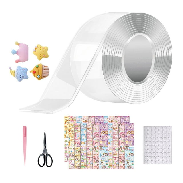 tredstone Blow Bubble Double Sided Tape DIY Crafts Multipurpose Sticky Tape and Innovative Adhesive Solution Style C 1Set