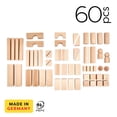 thumbnail image 2 of HABA Wooden Building Blocks 60 Piece Set, Ideal Toddler Blocks for & Kids Stacking Toys for Ages 1 & Up for Open-Ended Play, Made in Germany, 2 of 7