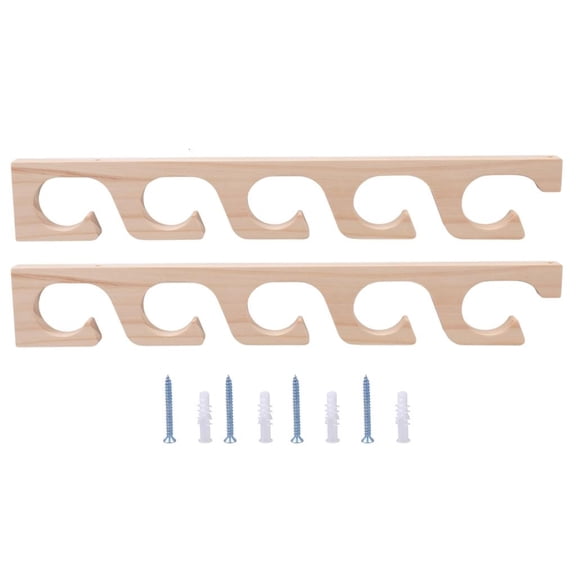 Wall or Ceiling Mounted Fishing Rod Hanger Storage Organizers Display Stand Holds 6 Fishing Rods Fishing Rod Rack Holder