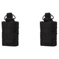 thumbnail image 4 of Toystoory Bolsa de almacenamiento para , accesorios de , funda para cinturón, color negro Negro 2Conjunto, 4 of 6