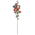 thumbnail image 2 of Flores artificiales de simulación de fruta de granada para decoración del hogar y hotel, 2 of 10