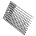 thumbnail image 4 of 10pcs 100mm Screwdriver Bit, Hex Shank Screwdriver BST Bits Set, Anti Impact and , Great Wear , for Maintenance, 4 of 8