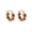 Brown, variant on GROFRY 1 Pair Huggie Earrings Retro Cubic Zirconia Small Hoop Earrings Geometric Luxury Urban Earrings Prom Formal Party Dating Jewelry