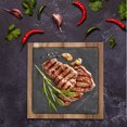 thumbnail image 2 of 1 Set of Household Salad Plate Multi-function Serving Plate Japanese Pizza Tray Steak Accessory, 2 of 8