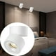 thumbnail image 3 of Bombillas de riel ajustables Yinane Focos de techo Cromada Luz blanca cálida 12W, 3 of 8