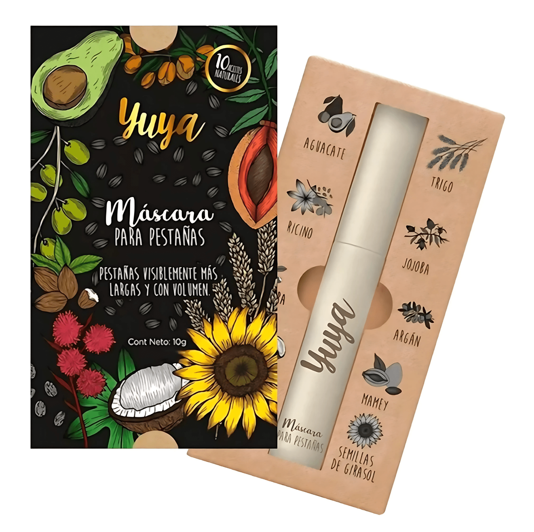 Yuya Eyelash Mascara 10 Essential Oils