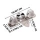 thumbnail image 3 of Mop Hanger Organizer No Punch Installation | Adjustable Suction Cup Rack | Wall-Mounted Storage for Bathroom Kitchen Laundry Garage | 3 Clips & Multi-Purpose Hooks | Space Saving Holder, 3 of 9