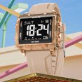 thumbnail image 2 of SMAEL Multiple Colors Square Digital Sports Watch Waterproof Silicone Wrist Watch for Men, 2 of 5