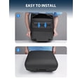 thumbnail image 2 of KBH Center Console Cover for 2021-2026 Ford F150 Accessories, Anti-Scratch Leather Middle Armrest Cusion Protector, Black(Bucket Seat Only), 2 of 7