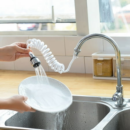 

Funicet Removable Kitchen Faucet Head 360° Rotatable Faucet Sprayer Head Replacement Splashproof Faucet Kitchen Water Saving Faucet gifts on clearance