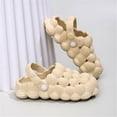 thumbnail image 3 of Adult and child Bubble Slippers - Funny Anti-Slip Slides, Soft Sandals for Home Shower Beach, 3 of 12