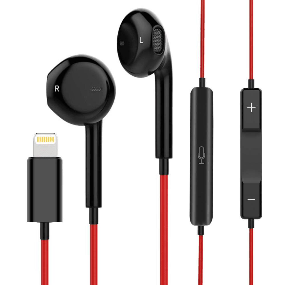 Earbuds Headset Cored Earphones Headphone with Microphone and Volume