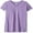 Lavender, variant on Aquaguard Women's Combed Ringspun V-Neck T-Shirt (3 Pack)
