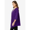 thumbnail image 3 of Woman Within Plus Size 7-Day Layered 2-In-1 Tunic, 3 of 5