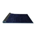 thumbnail image 2 of Ahgly Company Indoor Rectangle Abstract Blue Contemporary Area Rugs, 7' x 10', 2 of 4