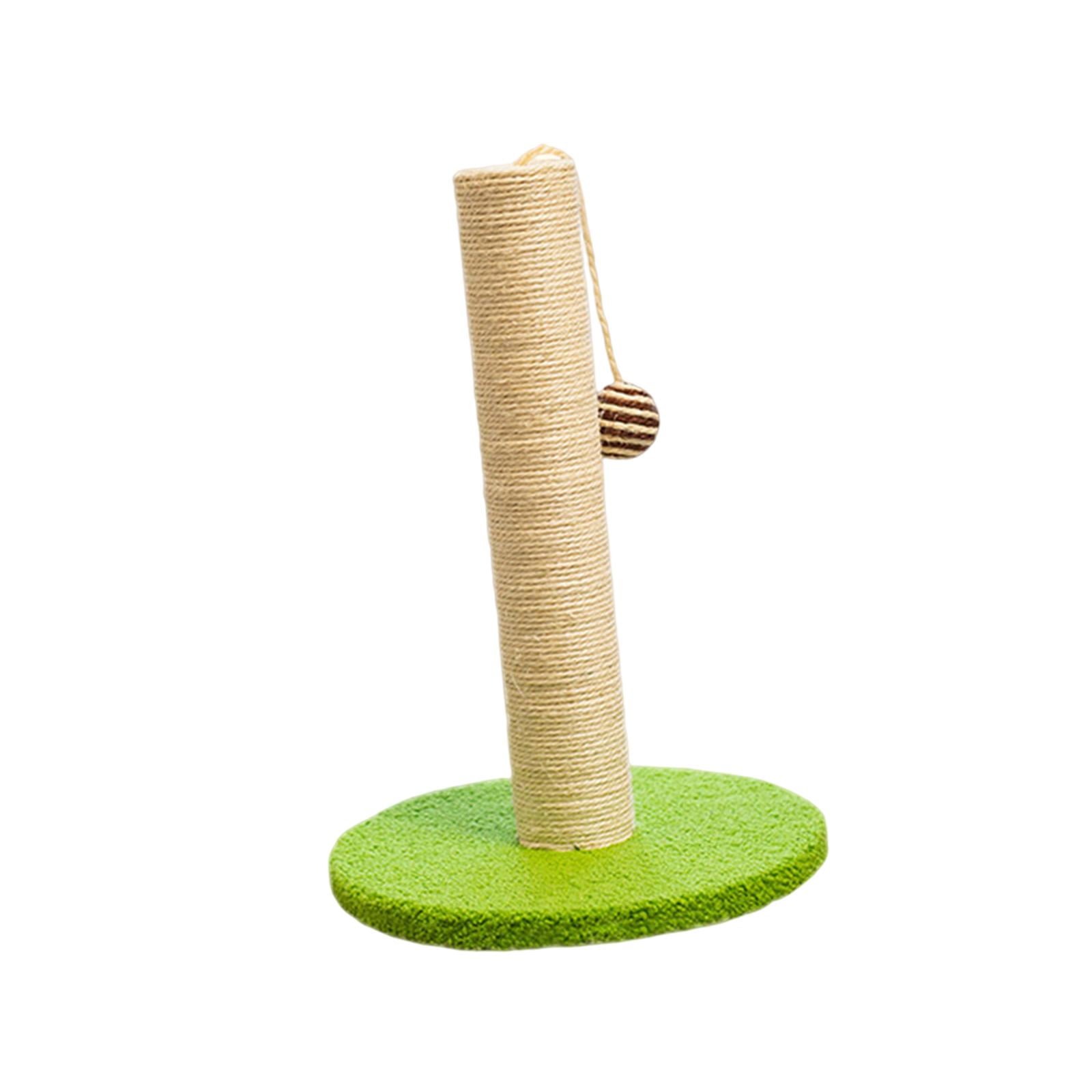 Bvdfgk Cat Scratching Post Sisal Rope Scratch Posts Climbing 17.7" Tall Lightweight