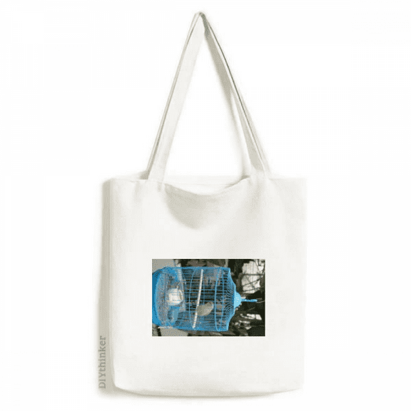 Parrot Art Deco Fashion Tote Canvas Bag Shopping Satchel Casual Handbag