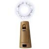 Luz LED de ambiente alimentada por batería para decoración de barra de fiesta DIY (blanco frío)