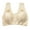 A Beige, variant on Fanxing Front Closure Bras for Women Comfort Push Up Bra No Underwire Padded Wireless Supportive Adjustable Bralette Bra M,L,XL,XXL,XXXL,XXXXL,XXXXXL