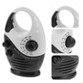 thumbnail image 2 of Waterproof Shower Radio Bathroom Small Shower Speaker Radio with Top Handle, 2 of 8