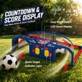 thumbnail image 6 of Hope Wood Kids Electronic Scoring Soccer Goal Set, Interactive Ring Soccer Training Toy with Ball, Indoor and Outdoor Soccer Practice Game for Children, 6 of 8