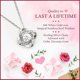 thumbnail image 4 of Mother In Law Necklace From Daughter, Silver Pendant Jewelry Gift For Birthday, Wedding, Meaningful Keepsake, 4 of 5