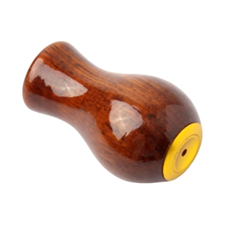 Oasiva Fishing Handle Knob Wood Fishing Reel Power Knob Handle Grip Casting Reel Knob