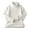 White L, variant on Men Bottoming Thermal Shirt Solid Color Turtleneck Pullover Autumn Winter Loose Fleece Lined Base T-shirt Top for Outdoor