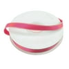 Satin Ribbon with Iridescent Edge, 3/8-inch, 25-yard, Hot Pink