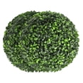 thumbnail image 2 of Multi-Functional2 PCS 24” Artificial Plant Topiary Ball with Pot, Faux Boxwood Balls with LED, Topiary Balls Artificial Outdoor Set of 2 for Backyard, Balcony, Garden, and Home Decor, 2 of 9
