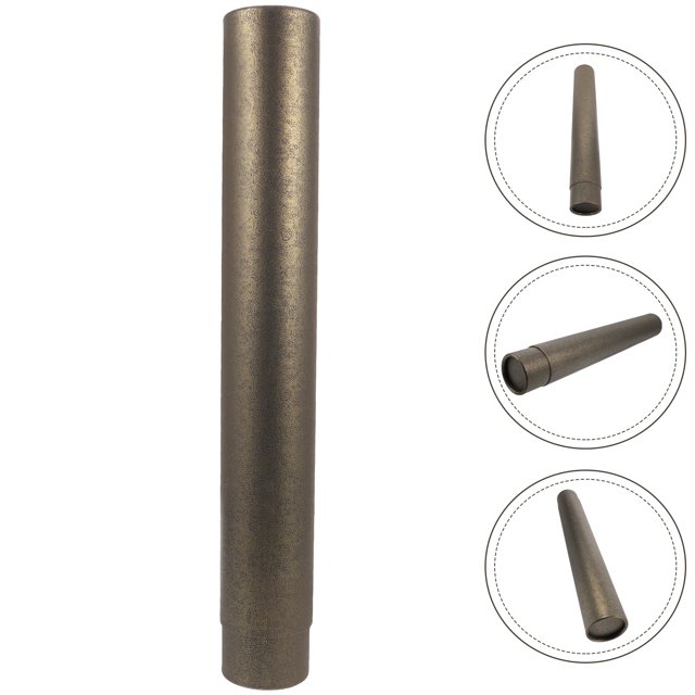 LIFKOME Tube de Rangement Portable pour Dessin sur Papier, Marron Foncé, 1 Pce pour Étudiant