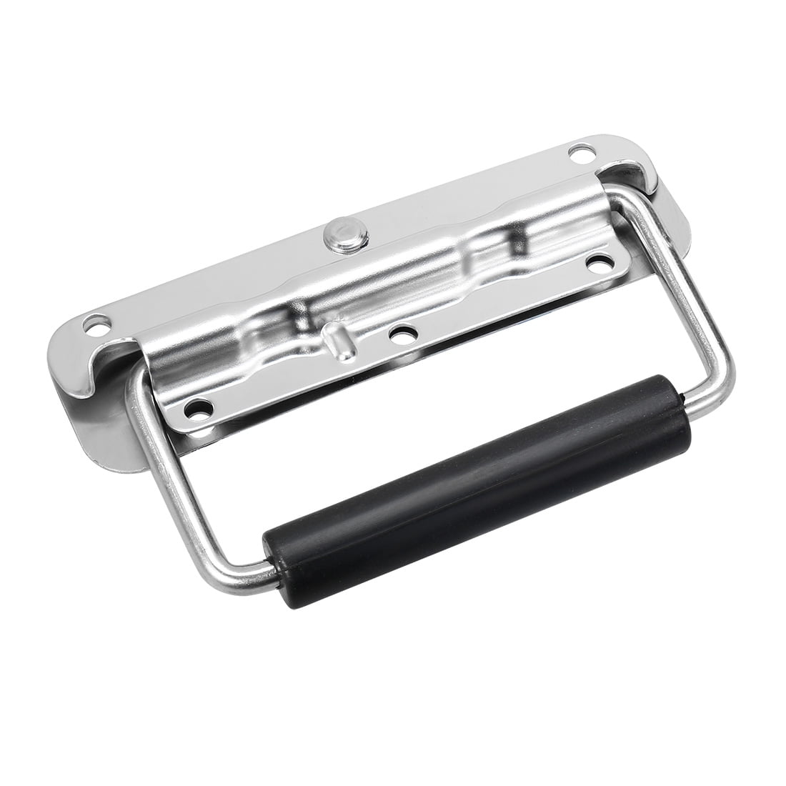 Unique Bargains Tasharina 140mmx40mm Stainless Steel Toolbox Case Chest Ring Pull Handle Silver Tone