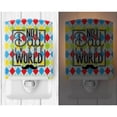 thumbnail image 2 of Caroline's Treasures BB5441CNL No 1 Dad in the World Argyle Ceramic Night Light, 6x4x3", multicolor, 2 of 2