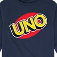 thumbnail image 3 of UNO Logo - Toddler And Youth Long Sleeve Graphic T-Shirt, 3 of 5