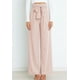 thumbnail image 1 of Pantalones elásticos de mujer, pantalones elegantes de mujer con lazo, pantalones de cintura alta, 1 of 8