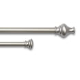 thumbnail image 1 of hometrends Jasmin 5/8" Double Rod 66-120" Nickel Matte, 1 of 1