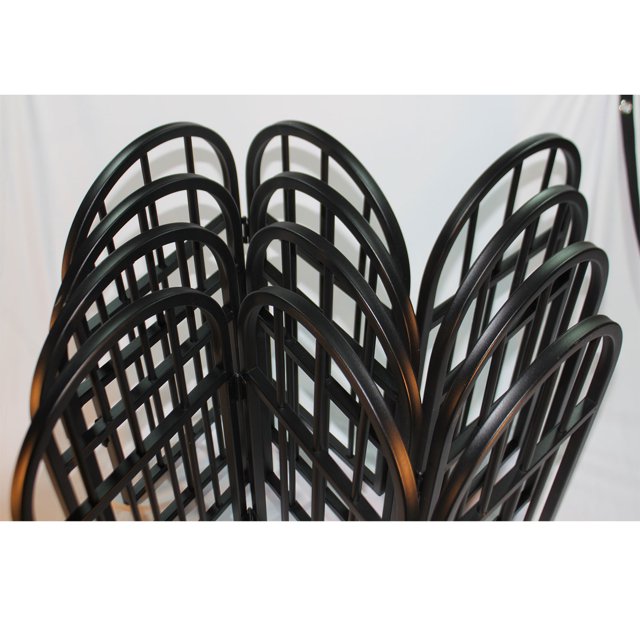 Q Stoves Q Barrière de Protection pour Clôture de Portail pour Chauffage de Patio Extérieur Q Flame, Noir