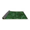 thumbnail image 2 of Ahgly Company Indoor Rectangle Persian Emerald Green Traditional Area Rugs, 7' x 10', 2 of 4