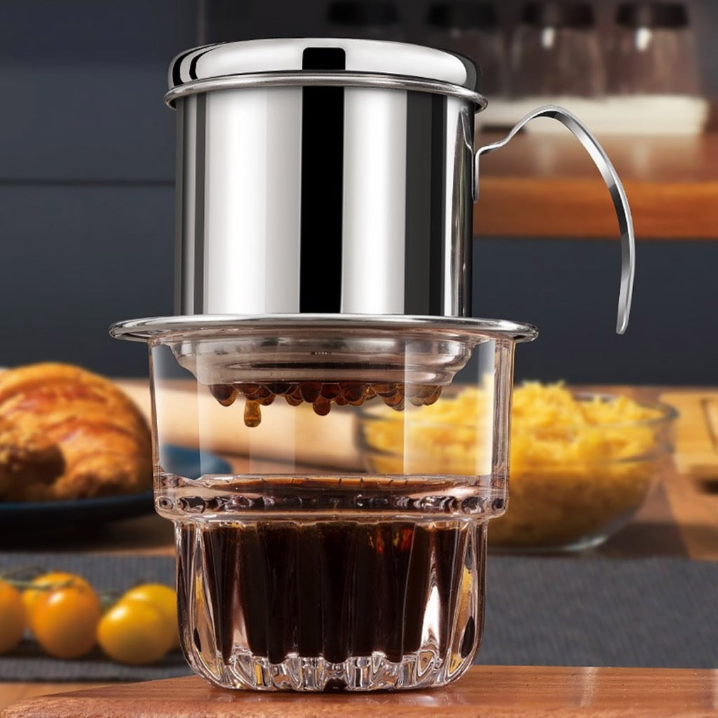 Vietnamese Coffee Maker Rustproof Easy Cleaning Dishwasher Safe Coffee Dripper