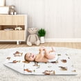 thumbnail image 2 of Sweet Jojo Designs Country Western Taupe Brown and Cream Baby Security Blanket, 2 of 5
